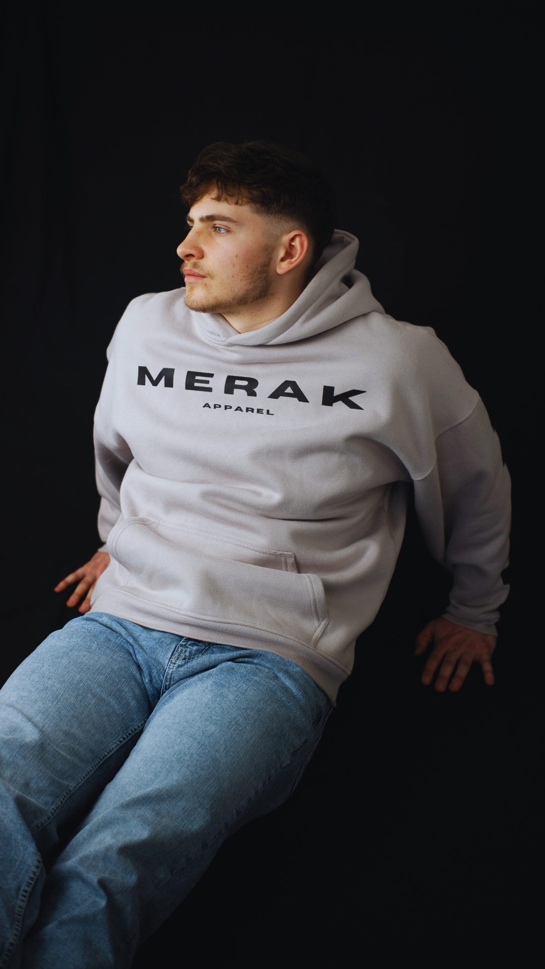 Oversized Hoodie (Stone)