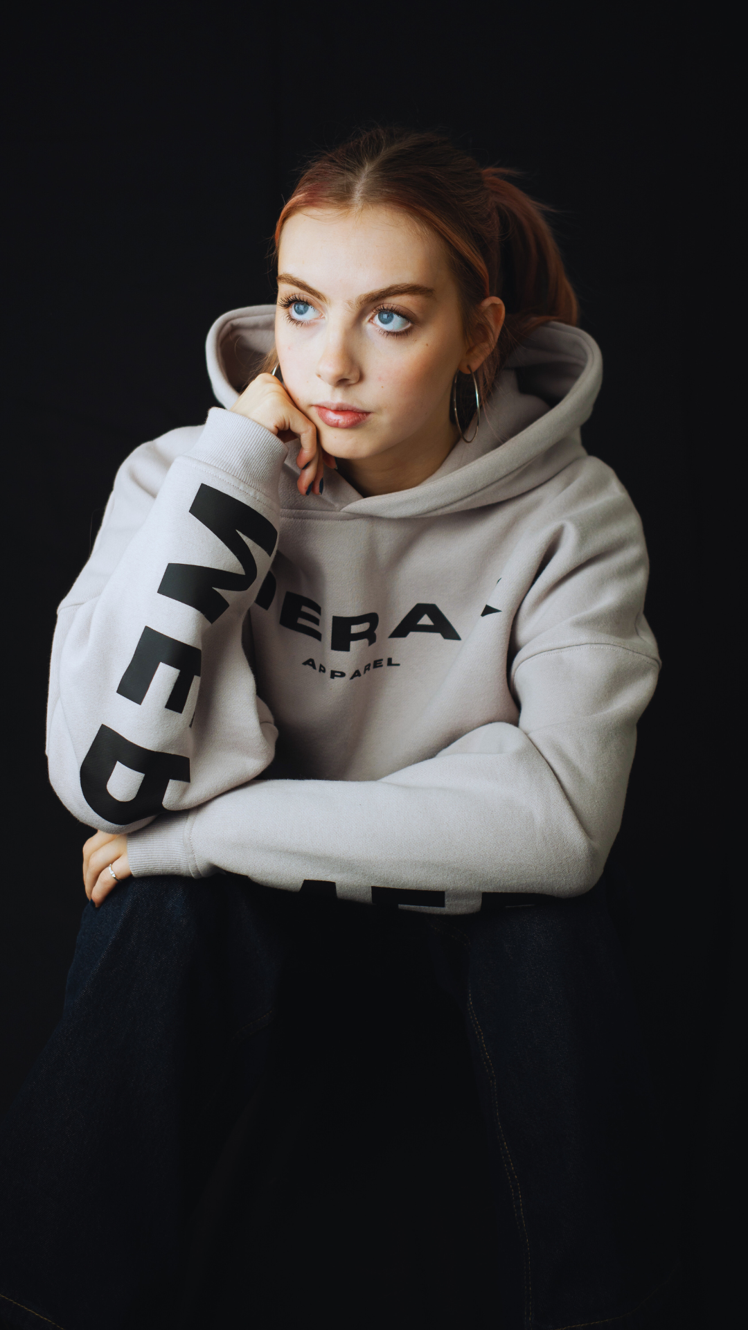 Oversized Hoodie (Stone)